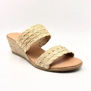 Isabella Espadrilles | Raffy - The Raffia 2 Band Espadrille in