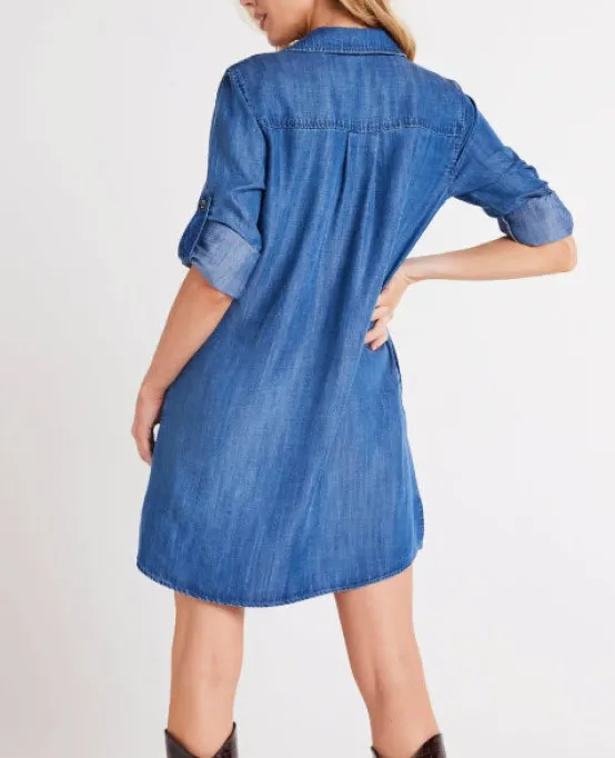 bella dahl Dresses & Skirts | The A-Line Shirt Dress in