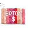 Tiana Design Accessories | The Beaded Botox Money Pouch in Pink Ombre