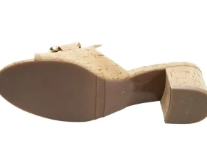 Vaneli Sandals | The Bit Slide Sandal in Cork