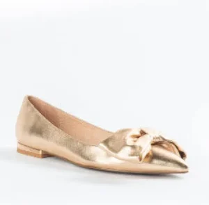 Cecelia NY Flats | Event Shoes | The Bow Pointed Flat in