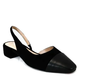 Silent D Pumps | The Cap Toe Slingback Pump in