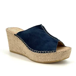 Vidorreta Espadrilles | The Center Seam Espadrille Slide Sandal in