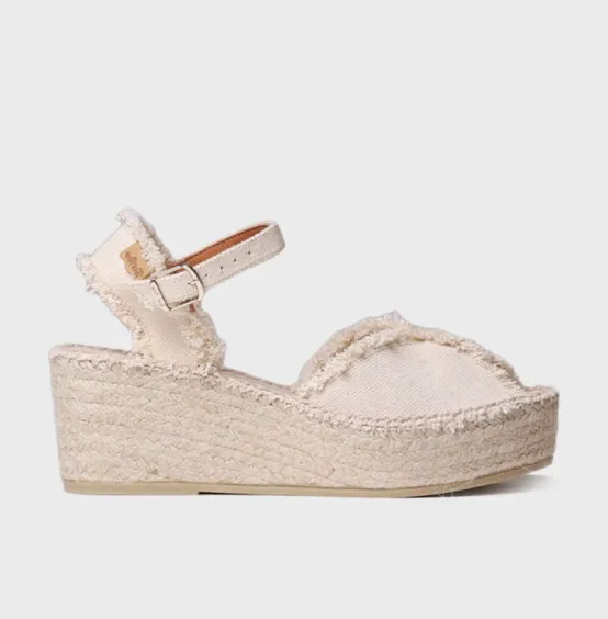 Toni Pons Espadrilles | The Center Seam Frayed Canvas Espadrille in