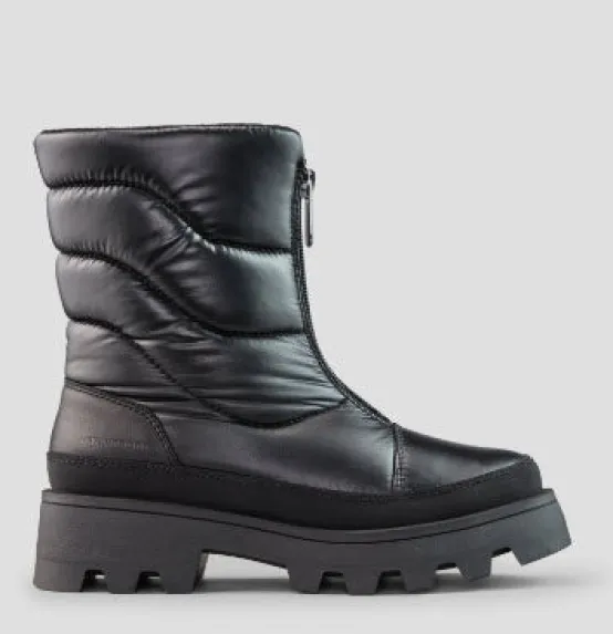 Cougar Boots & Booties | The Center Zip Quilted Nylon Boot in