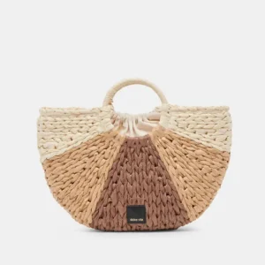 Dolce Vita Accessories | Totes | The Circle Handle Straw Bag in