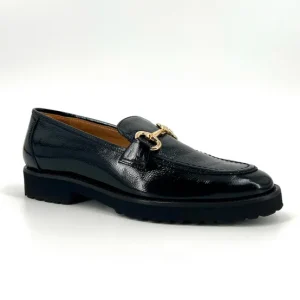 Elizabetta Loafers & Loafer Mules | The Classic Bit Lug Loafer in Patent