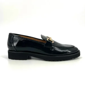 Elizabetta Loafers & Loafer Mules | The Classic Bit Lug Loafer in Patent