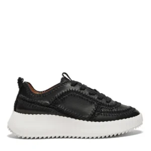 Silent D Sneakers | The Crochet Seam Lace Sneaker in