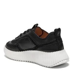 Silent D Sneakers | The Crochet Seam Lace Sneaker in