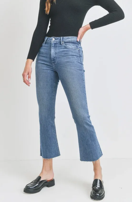 just black Jeans | The Crop Flare in Medium