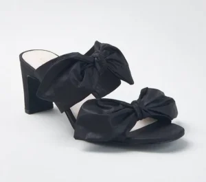 Cecelia NY Event Shoes | The Dual Bow Slide in