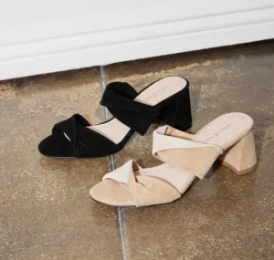 Pelle Moda Sandals | Event Shoes | The Dual Twist Slide Sandal in