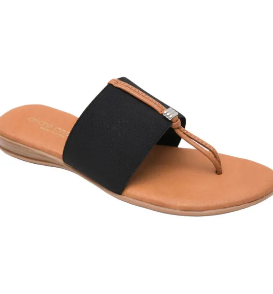 Andre Assous Sandals | The Elastic Thong Sandal in