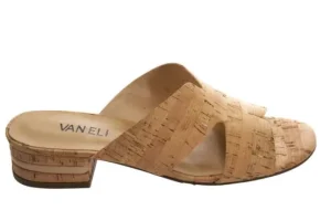 Vaneli Sandals | The Everyday Slide Sandal in Cork