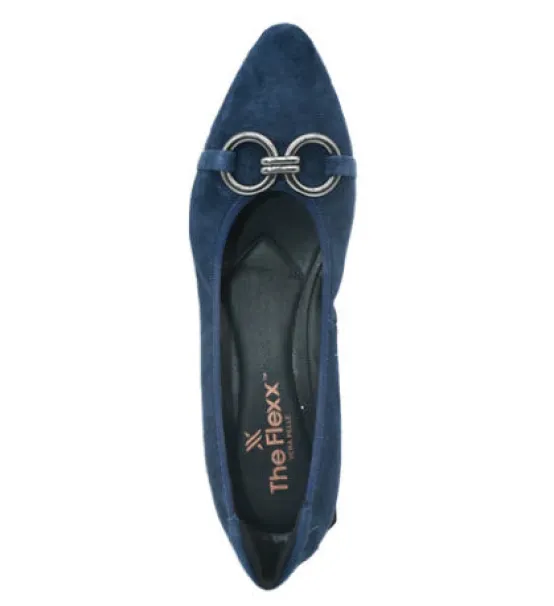 Flexx Flats | The Flexible Pointed Flat with Ornament in