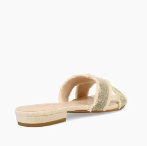 Pelle Moda Sandals | The Frayed Edge X Band Chain Sandal in