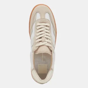 Dolce Vita Sneakers | The Gum Sole Court Lace Sneaker in Ivory Multi