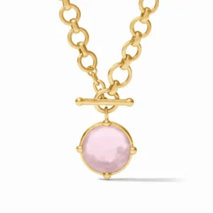 Julie Vos Necklaces | Accessories | The Honeybee Demi Necklace in Iridescent Rose