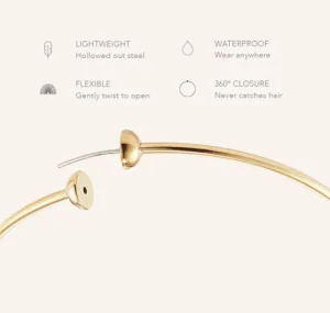 Jenny Bird Accessories | Earrings | The Icon Hoop in
