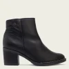 Porronet Boots & Booties | The Inside Zip Ankle Bootie in