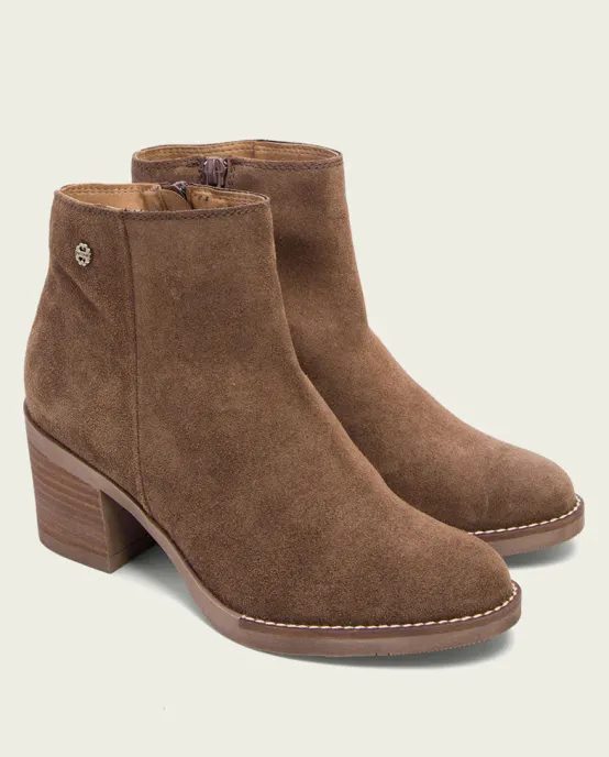 Porronet Boots & Booties | The Inside Zip Ankle Bootie in