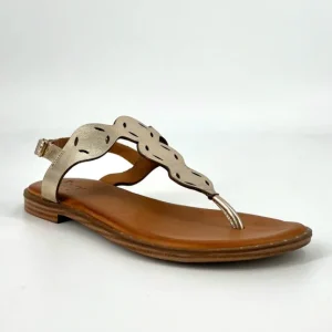 Lizzy Sandals | The Laser Cut Comfort Thong Sandal in