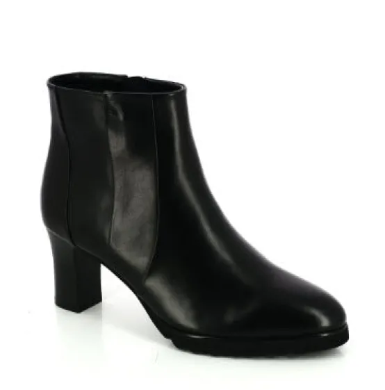 Regarde Le Ciel Boots & Booties | The Leather Ankle Bootie with Lug Sole in