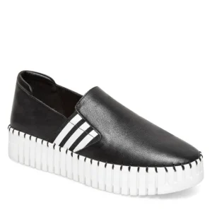 Silent D Sneakers | The Leather Slip-On with Side Gore in