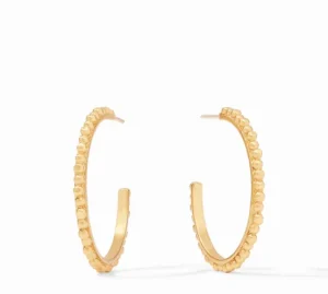 Julie Vos Accessories | Earrings | The Medium Colette Bead Hoop in