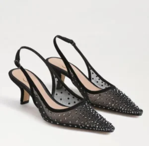 Sam Edelman Pumps | Event Shoes | The Mesh Sling Back Pointed Pump in