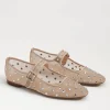 Sam Edelman Flats | The Mesh with Crystals Maryjane Ballet in Pink