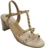 Vaneli Sandals | Event Shoes | The Mid Heel Pyramid Stud Sandal in