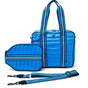 Think Royln Totes | The Pickleball Tote in Blue Patent