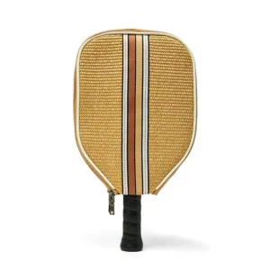 Think Royln Totes | The Pickleball Tote in Dune Raffia