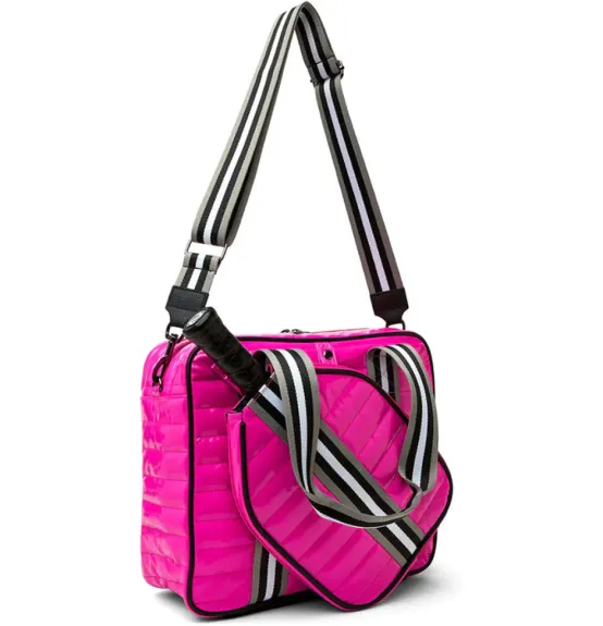 Think Royln Totes | The Pickleball Tote in Pink Patent