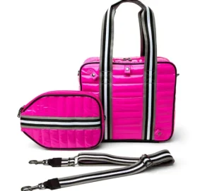 Think Royln Totes | The Pickleball Tote in Pink Patent