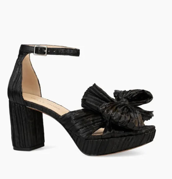 Pelle Moda Event Shoes | The Platform Bow Sandal in