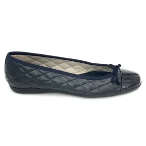 French Sole Flats | The Quilted Cap Toe Ballet in