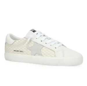 Vintage Havana Sneakers | The Raffia Checkered Star Lace Sneaker in