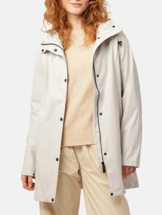 Ilse Jacobsen Outerwear | The Rain Jacket in Milk Cream