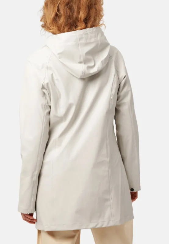 Ilse Jacobsen Outerwear | The Rain Jacket in Milk Cream