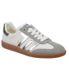 Back 70 Sneakers | The Retro Soccer Lace Sneaker in Light Gray