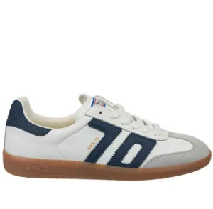 Back 70 Sneakers | The Retro Soccer Lace Sneaker in White Navy