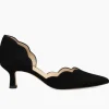 Pelle Moda Pumps | Event Shoes | The Scallop Edge D'Orsay Pump in