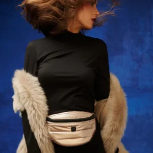 Think Royln Cross-Bodies | The Shining Star Fannypack in Pearl Cashmere