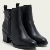 Porronet Boots & Booties | The Side Zip Ankle Bootie in