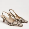 Sam Edelman Pumps | Event Shoes | The Sling Back Pointed Pump in Snake