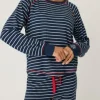 PJ Salvage Loungewear | The Stripe Crew Neck in