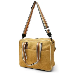 Think Royln Totes | The Tennis Tote in Dune Raffia